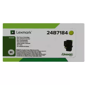 Lexmark 24B7184 - toner, yellow (žlutý)