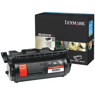 Lexmark X642H31E - toner, black (černý) Lexmark X642H31E - toner, black (černý)