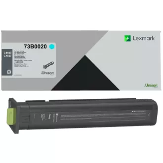 Lexmark 73B0020 - toner, cyan (azurový)