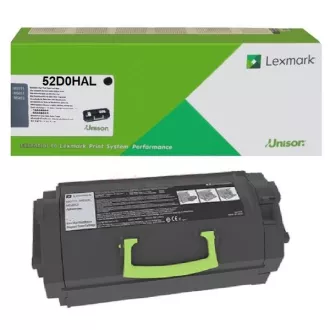 Lexmark 52D0HAL - toner, black (černý)
