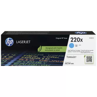 HP 220X (W2201X) - toner, cyan (azurový)