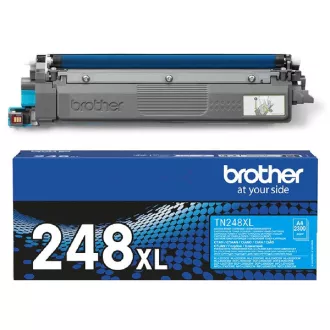 Brother TN-248-XL (TN248XLC) - toner, cyan (azurový) Brother TN-248-XL (TN248XLC) - toner, cyan (azurový)