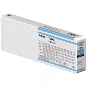 Epson C13T55K500 - cartridge, light cyan (světle azurová)