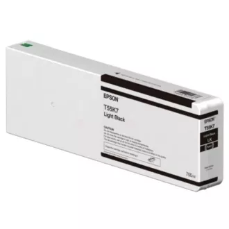 Epson C13T55K700 - cartridge, light black (světle černá)