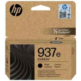 HP 937e (4S6W9NE) - cartridge, black (černá)