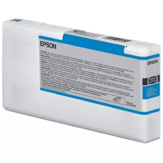 Epson C13T55W200 - cartridge, cyan (azurová)