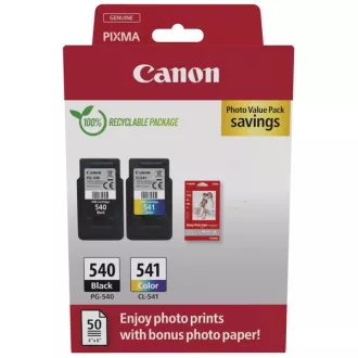Canon PG-540 (5225B013) - cartridge, black + color (černá + barevná) Canon PG-540 (5225B013) - cartridge, black + color (černá + barevná)
