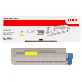 Oki 45862837 - toner, yellow (žlutý)