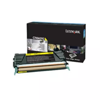 Lexmark C746A3YG - toner, yellow (žlutý)