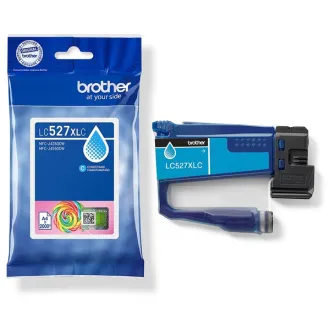 Brother LC-527-XL (LC527XLC) - cartridge, cyan (azurová) Brother LC-527-XL (LC527XLC) - cartridge, cyan (azurová)