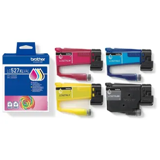 Brother LC-527-XL (LC527XLVAL) - cartridge, black + color (černá + barevná) Brother LC-527-XL (LC527XLVAL) - cartridge, black + color (černá + barevná)