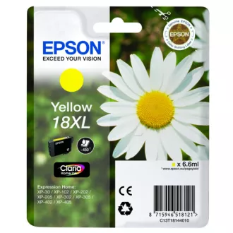 Epson T1814 (C13T18144022) - cartridge, yellow (žlutá)