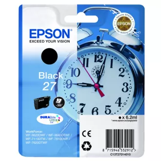 Epson T2701 (C13T27014022) - cartridge, black (černá) Epson T2701 (C13T27014022) - cartridge, black (černá)