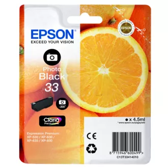 Epson T3341 (C13T33414022) - cartridge, photoblack (fotočerná) Epson T3341 (C13T33414022) - cartridge, photoblack (fotočerná)