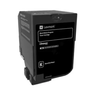 Lexmark 74C20KE - toner, black (černý)