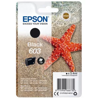 Epson C13T03U14020 - cartridge, black (černá)