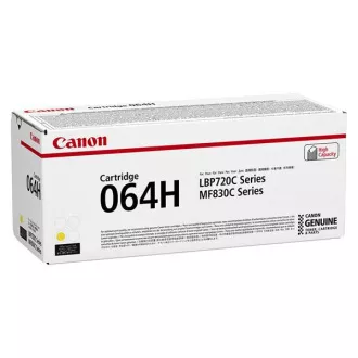 Canon 064H (4932C002) - toner, yellow (žlutý)