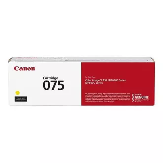 Canon 075 (6362C002) - toner, yellow (žlutý)