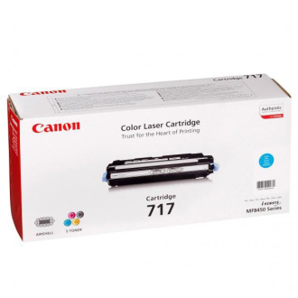 Canon CRG717 (2577B002) - toner, cyan (azurový)
