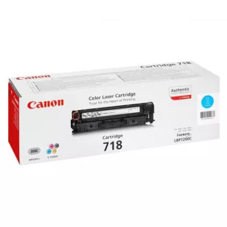 Canon CRG718 (2661B002) - toner, cyan (azurový)