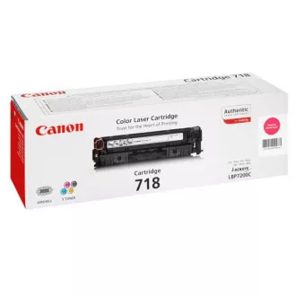 Canon CRG718 (2660B002) - toner, magenta (purpurový)