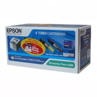 Epson C13S050268 - toner, black + color (černý + barevný) Epson C13S050268 - toner, black + color (černý + barevný)
