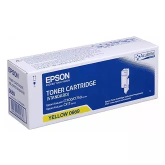 Epson C13S050669 - toner, yellow (žlutý) Epson C13S050669 - toner, yellow (žlutý)