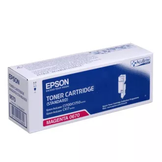 Epson C13S050670 - toner, magenta (purpurový)
