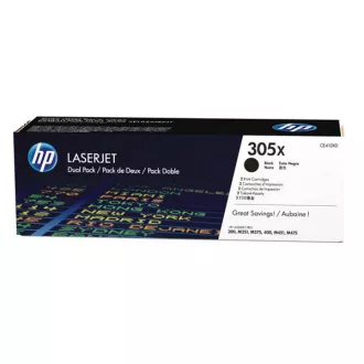 HP 305X (CE410XD) - toner, black (černý) HP 305X (CE410XD) - toner, black (černý)