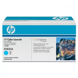 HP 646A (CF031A) - toner, cyan (azurový) HP 646A (CF031A) - toner, cyan (azurový)