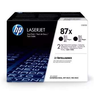 HP 87X (CF287XD) - toner, black (černý)