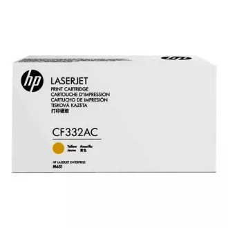 HP 654A (CF332AC) - toner, yellow (žlutý)