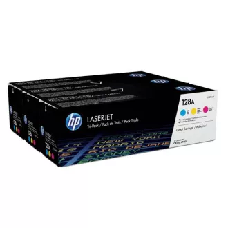 HP 128A (CF371AM) - toner, color (barevný) 3ks