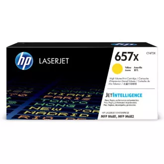 HP 657X (CF472X) - toner, yellow (žlutý)