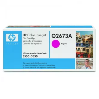 HP 309A (Q2673A) - toner, magenta (purpurový) HP 309A (Q2673A) - toner, magenta (purpurový)