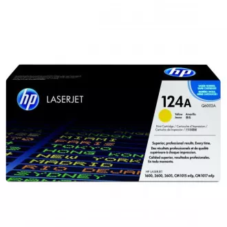 HP 124A (Q6002A) - toner, yellow (žlutý) HP 124A (Q6002A) - toner, yellow (žlutý)