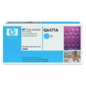 HP 502A (Q6471A) - toner, cyan (azurový)