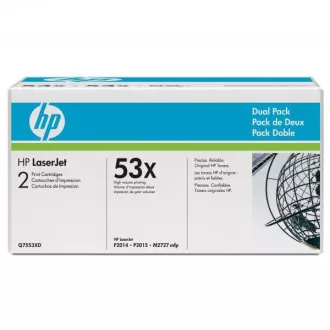 HP 53X (Q7553XD) - toner, black (černý) 2ks