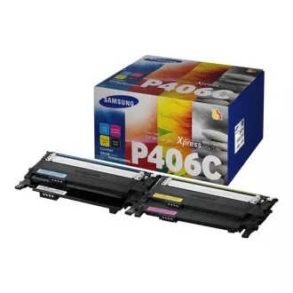 Samsung CLT-P406C (SU375A) - toner, black + color (černý + barevný) Samsung CLT-P406C (SU375A) - toner, black + color (černý + barevný)