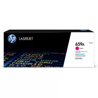 HP 659A (W2013A) - toner, magenta (purpurový)