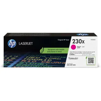 HP 230X (W2303X) - toner, magenta (purpurový) HP 230X (W2303X) - toner, magenta (purpurový)