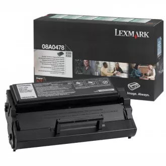 Lexmark X08A0478 - toner, black (černý)