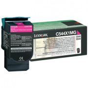 Lexmark C544X1MG - toner, magenta (purpurový)