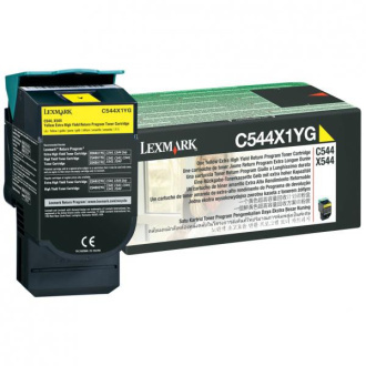 Lexmark C544X1YG - toner, yellow (žlutý)