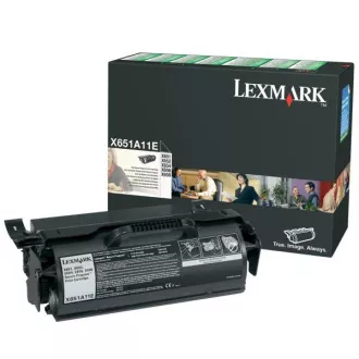 Lexmark X651A11E - toner, black (černý) Lexmark X651A11E - toner, black (černý)