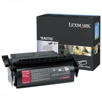 Lexmark 12A0725 - toner, black (černý)