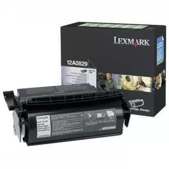 Lexmark 12A0829 - toner, black (černý)