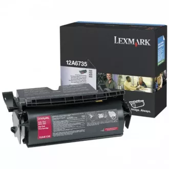 Lexmark 12A6735 - toner, black (černý)
