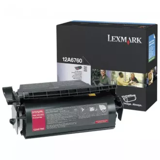 Lexmark 12A6760 - toner, black (černý)