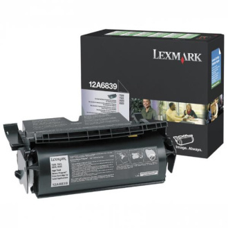 Lexmark 12A6839 - toner, black (černý)
